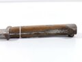 Seitengewehr M1884/98 alter Art, preussischer Kammerstück von 1888, Scheide fehlt