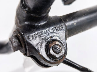 Express Lenker für ein Truppenfahrrad der Wehrmacht, Originallack, ungereinigtes Stück