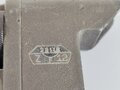 1.Weltkrieg, Zielfernrohr ZF12 für MG08, Hersteller E.Leitz Wetzlar. Klare Durchsicht, Originallack