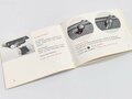 Mauser Selbstspannerpistole Modell HSc, Bedienungsanleitung