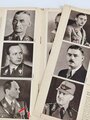 Sammelbilderalbum "Das Führerkorps des Dritten Reiches" komplett mit allen Bildern, mittiges Blatt lose
