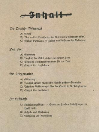 Sammelbilderalbum "Die Deutsche Wehrmacht" - herausgegeben vom Cigaretten Bilderdienst Dresden A.S., ca 70 Seiten, komplett mit Schutzkarton, guter Zustand