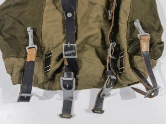 Rucksack für Gebirgstruppen der Wehrmacht, ungetragenes Stück mit Reichsbetriebsnummer