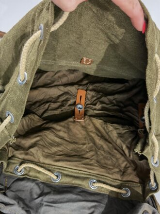 Rucksack für Gebirgstruppen der Wehrmacht, ungetragenes Stück mit Reichsbetriebsnummer