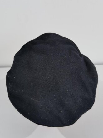 Schirmmütze Kriegsmarine, stark getragenes Stück, ungereinigt