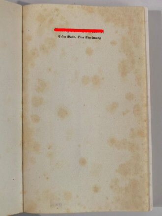 Adolf Hitler " Mein Kampf", 2 Bände im Schutzkarton, München, 1937, 781 Seiten, ca. A5