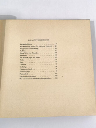 "Fliegende Front", von Medem, Berlin, 1942, 118 Seiten, farbige Abbildungen, Einband vorne etwas lose