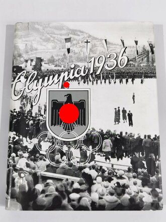 Sammelbilderalbum "Olympia 1936" - Band 1 Die Olympischen Winterspiele in Berlin und Garmisch-Partenkirchen, 129 Seiten, komplett