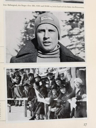 Sammelbilderalbum "Olympia 1936" - Band 1 Die Olympischen Winterspiele in Berlin und Garmisch-Partenkirchen, 129 Seiten, komplett