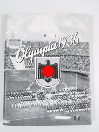 Sammelbilderalbum "Olympia 1936" - Band 2 Die Olympischen Winterspiele in Berlin und Garmisch-Partenkirchen, 165 Seiten, keine Bilder enthalten, im Schutzkarton