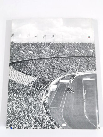 Sammelbilderalbum "Olympia 1936" - Band 2 Die Olympischen Winterspiele in Berlin und Garmisch-Partenkirchen, 165 Seiten, keine Bilder enthalten, im Schutzkarton