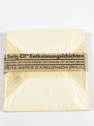 Ein Pack "Entkeimungsschichten" für...