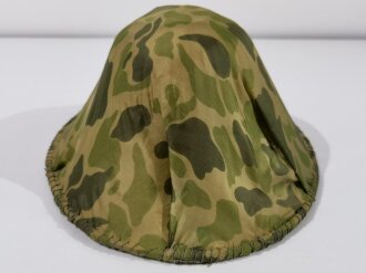 Sun helmet with US Parachute Silk cover