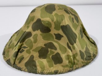 Sun helmet with US Parachute Silk cover