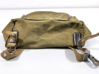 Artillerie Rucksack Wehrmacht datiert 1940. Ungewöhnliche Trageriemen, gebraucht, gut