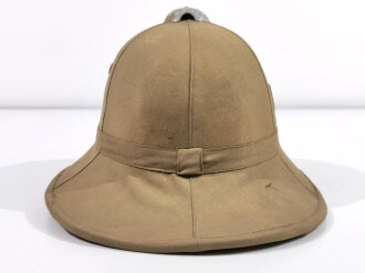 Italien 2. Weltkrieg, Tropenhelm Modell 1940, Kopfgrösse 56, ungetragenes Stück