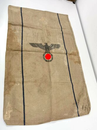 Grosser Sack für Heeresverpflegung datiert 1939, gebrauchtes Stück