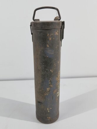 Transportbehälter Wehrmacht " Munition 10cm Nebelwerfer", ungereinigtes Stück