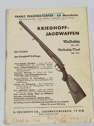 Deutschland nach 1945, 16seitiger Prospekt über...