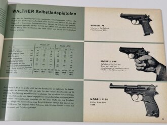 Deutschland nach 1945, 60 seitiger Prospekt " Kurt Decker , das Angebot für Sportschützen und Waffenliebhaber"