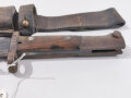 Jugoslawien Seitengewehr Messerbajonett Mauser 24/44 im Koppelschuh