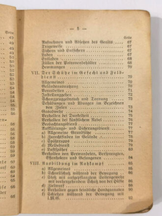 Dv.130/2a Ausbildungsvorschrift für die Infanterie Heft 2a Die Schützenkompanie, 1941, 255 Seiten, gebraucht