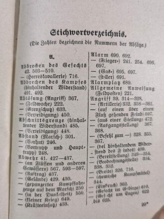 Dv. 300/1 Truppenführung 1.Teil (Abschnitt I-XIII) , Berlin, 1936, 319 Seiten