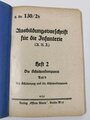 Dv.130/2b Ausbildungsvorschrift für die Infanterie Heft 2 Die Schützenkompanie Teil b, Der Schützenzug und die Schützenkompanie, 1936, 42 Seiten