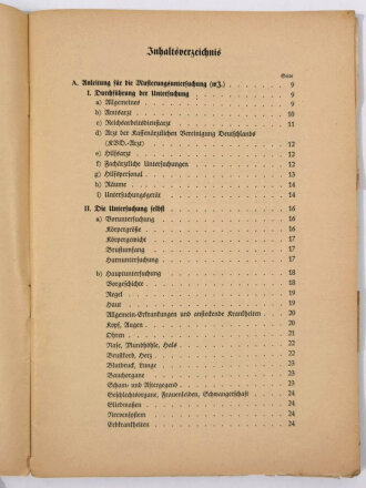 Reichsarbeitsdienst Dv.6 Richtlinien für die Beurteilung der Dienstfähigkeit und Arbeitsfähigkeit der weiblichen Jugend im Reichsarbeitsdienst, 1940, 78 Seiten