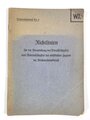 Reichsarbeitsdienst Dv.6 Richtlinien für die Beurteilung der Dienstfähigkeit und Arbeitsfähigkeit der weiblichen Jugend im Reichsarbeitsdienst, 1940, 78 Seiten