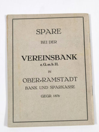 Deutschland muß leben, Rassenpolitisches Amt der NSDAP (Gau-Ausstellung Hessen-Nassau), 40 Seiten, unter A5