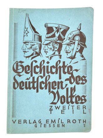 "Geschichte des deutschen Volkes Zweiter Teil",...