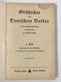 "Geschichte des deutschen Volkes Zweiter Teil", Verlag Emil Roth, Gießen, 298 Seiten
