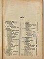 Dienstunterricht des Infanteristen, Leitfaden, Berlin, 1909, 167 Seiten, Anlage Karte Heereseinteilung