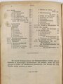Dienstunterricht des Infanteristen, Leitfaden, Berlin, 1909, 167 Seiten, Anlage Karte Heereseinteilung