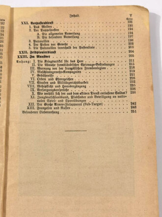 Der gute Kamerad, Lern- und Lesebuch für den Dienstunterricht des dt. Infanteristen, Kriegsausgabe für Württemberg, 260 Seiten, unter A5