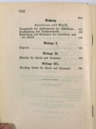 D.V.E. Nr. 130 Exerzier-Reglement für die Infanterie, Berlin, 1906, 150 Seiten plus Anhang 