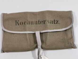 "Kochuntersatz" für Sanitätsgerät in  Tasche, sehr guter Zustand