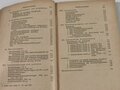 "Das Sanitätsgerät des Feldheeres" datiert 1944, 254 Seiten, stark bebildert. Die Vorschrift zum Thema