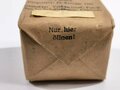 Pack "100g gewöhnliche Watte" datiert 1943