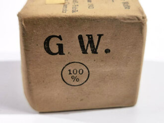 Pack "100g gewöhnliche Watte" datiert 1943