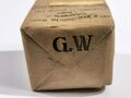 Pack "100g gewöhnliche Watte" datiert 1943