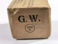 Pack "100g gewöhnliche Watte" datiert 1943