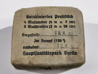 Pack "Kombiniertes Preßstück" datiert 1943