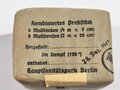 Pack "Kombiniertes Preßstück" datiert 1943