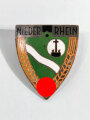 Reichsarbeitsdienst der Männer ( RAD/M ) Traditions Mützenabzeichen " Arbeitsgau XXI / Niederrhein "