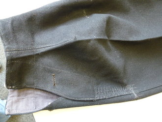 Schwarze Panzerhose Wehrmacht, getragenes Kammerstück