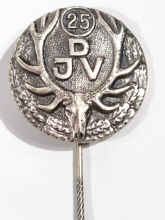 Mitgliedsabzeichen des Deutschen Jagdschutz-Verbandes  " Für 25 Jahre " Silber 800