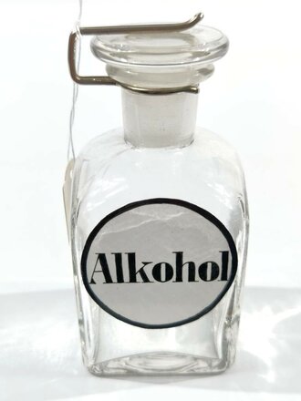"Alkohol" Flasche für Sanitätszwecke....