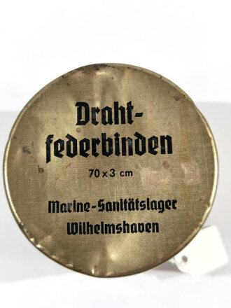 Transportbehälter für " Drahtfederbinden 70 x 3" Marine Sanitätslager Wilhelmshaven